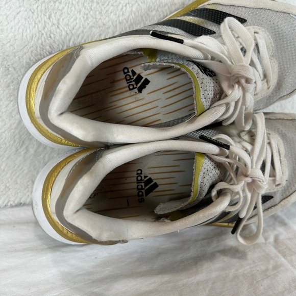 Adidas Adizero Boston 10 Running Shoes Womens White Gold GY0905 Size 5 main image 13